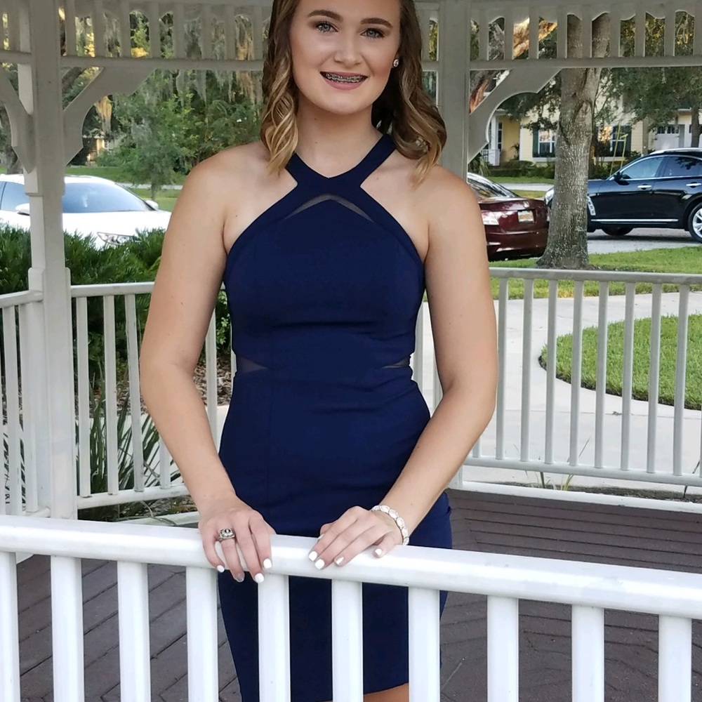 Beautiful navy blue dress